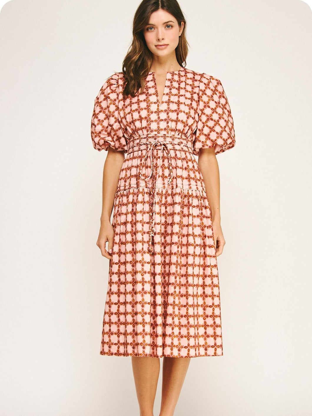 Chainlink Midi Dress