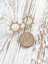 Load image into Gallery viewer, Sun Crystal Earrings
