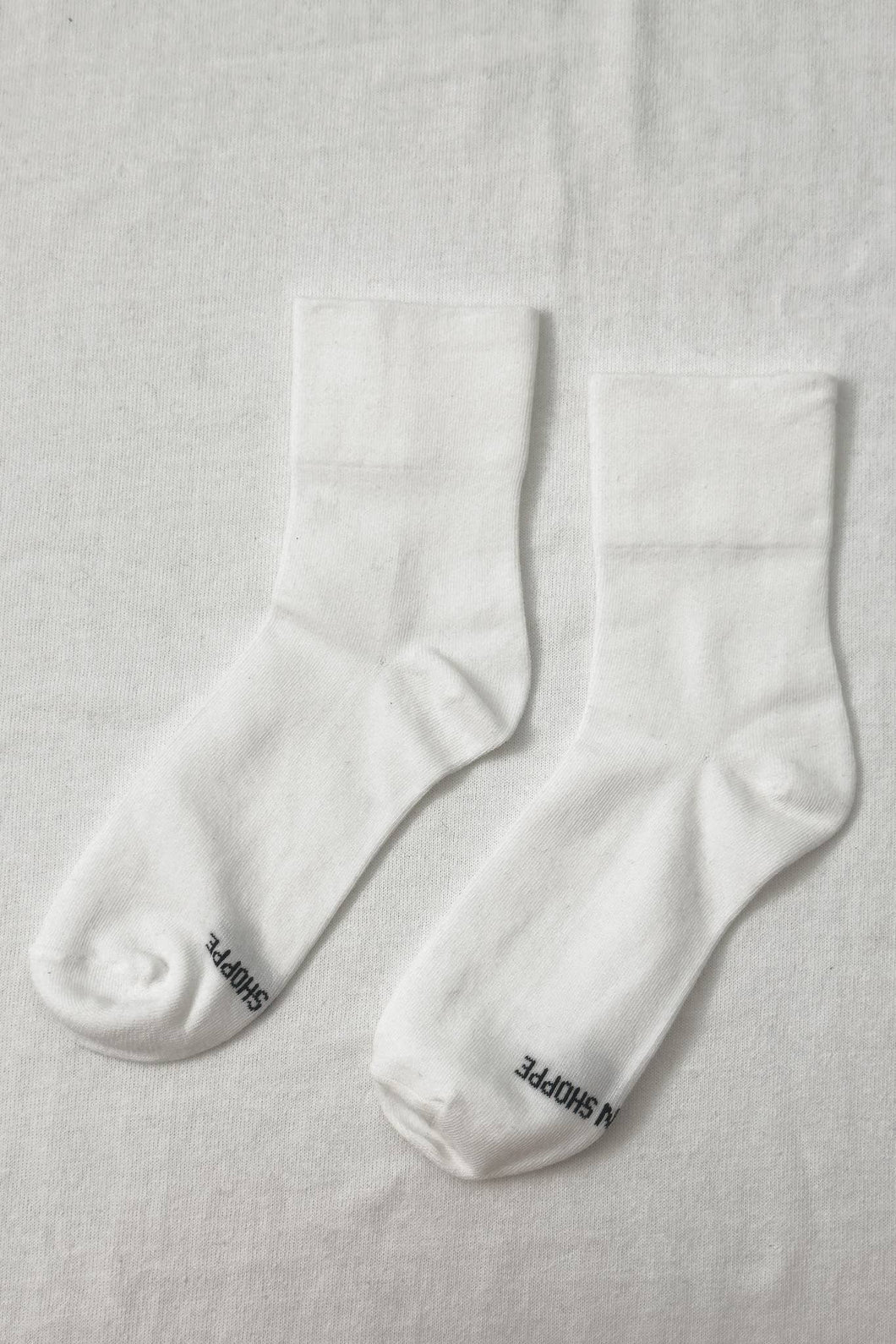 Sneaker Socks: White