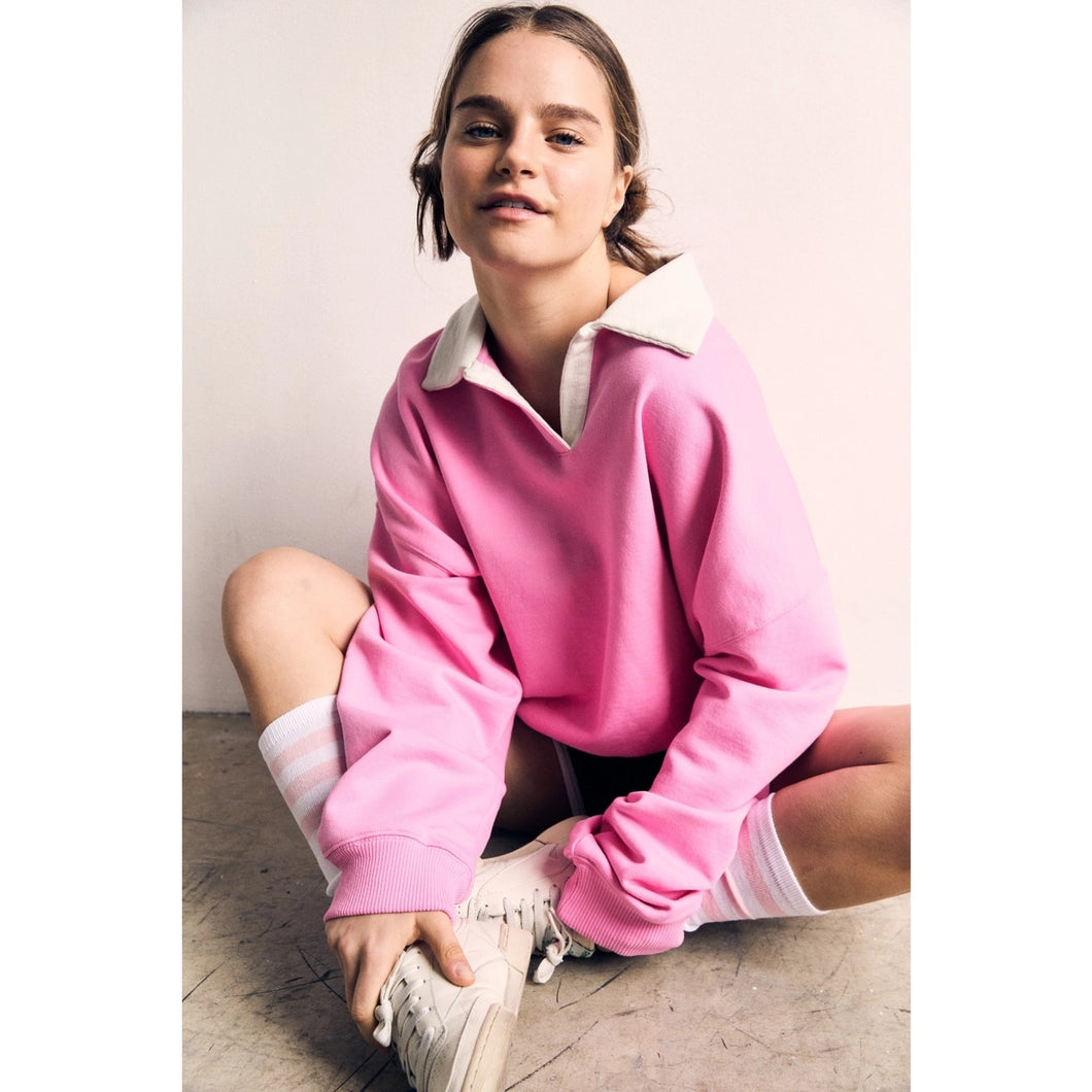 Rhode Collared Sweatshirt