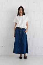Load image into Gallery viewer, MOD REF - The Lanie Top | Everyday Cotton T-Shirt: BUTTER / SMALL
