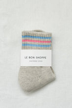 Load image into Gallery viewer, Girlfriend Socks: Bright Grey
