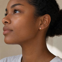 Load image into Gallery viewer, Dainy Marquise Cut Huggie
