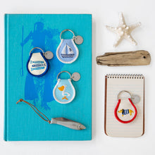Load image into Gallery viewer, Three Potato Four - Patch Keychain - Tinned Fish
