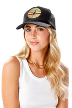 Load image into Gallery viewer, Electric Rainbow Trucker Hat

