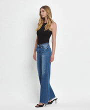 Load image into Gallery viewer, VERVET by FLYING MONKEY - MID RISE FULL LENGTH WIDE LEG JEANS T6613: SECURE / 25

