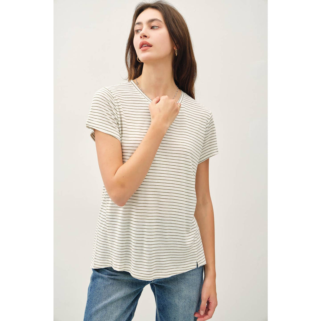 Basic Stripe T-Shirt