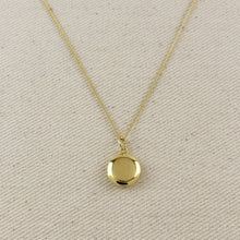 Load image into Gallery viewer, GoldFi - 18k Gold Filled Round Locket Necklace
