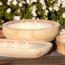 Load image into Gallery viewer, Paulownia Wood Round Candle
