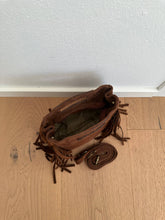 Load image into Gallery viewer, Zh leather Bags - LILLY MINI - suede: Dark Brown
