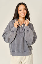 Load image into Gallery viewer, Cozy Washed Mock Neck
