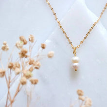 Load image into Gallery viewer, Double Pearl Necklace
