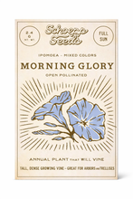 Load image into Gallery viewer, Morning Glory, Heirloom Garden Seed Packet
