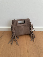 Load image into Gallery viewer, Zh leather Bags - LILLY MINI - suede: Taupe
