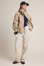 Load image into Gallery viewer, RAISONNEL - Cozy Fleece-Lined Zip &amp; Snap Jacket - RJ1201: BEIGE / S-M-L (3-2-1)
