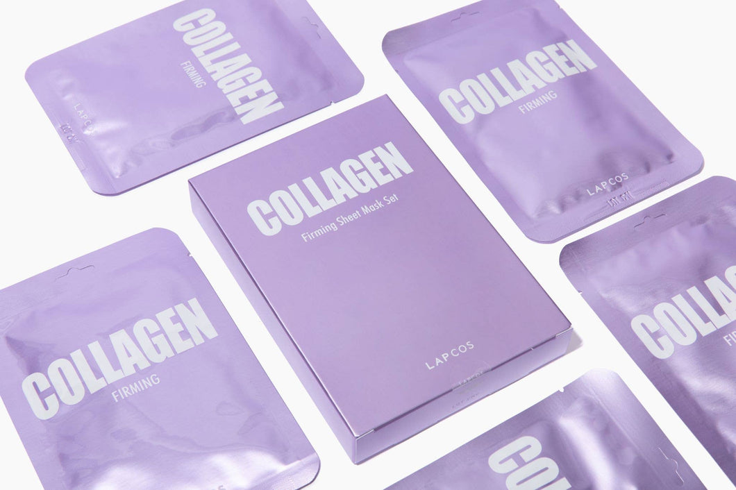 LAPCOS - Collagen Daily Sheet Mask 5-pack