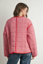 Load image into Gallery viewer, Buttoned Quilted Puffer Jacket
