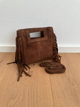 Load image into Gallery viewer, Zh leather Bags - LILLY MINI - suede: Taupe
