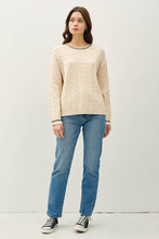 Load image into Gallery viewer, Liz Cable Knit Sweater
