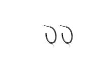 Load image into Gallery viewer, Pave Hoops: Gold / Large
