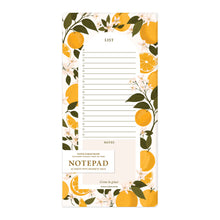 Load image into Gallery viewer, Orange Orchard Market List Notepad
