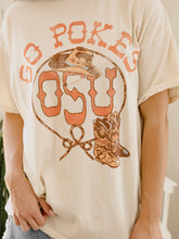 Load image into Gallery viewer, OSU Cowboys Boots Thrifted Tee
