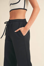 Load image into Gallery viewer, KIMBERLY C - Black Butter Soft Scuba Wide Leg: M / Black
