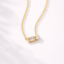 Load image into Gallery viewer, Zircon Geometric Necklace
