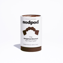 Load image into Gallery viewer, nodpod Espresso Weighted Sleep Mask
