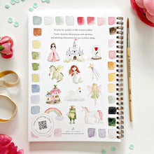 Load image into Gallery viewer, emily lex studio - Fairytale watercolor workbook
