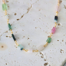 Load image into Gallery viewer, Tourmaline Chip Necklace
