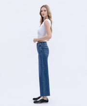 Load image into Gallery viewer, FLYING MONKEY - HIGH RISE TROUSER PRESS WIDE LEG JEANS F6327: RATIONAL / 28
