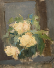 Load image into Gallery viewer, Yellow Roses Art Print
