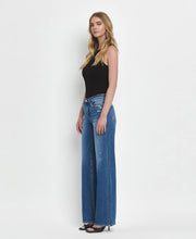 Load image into Gallery viewer, VERVET by FLYING MONKEY - MID RISE FULL LENGTH WIDE LEG JEANS T6613: SECURE / 25
