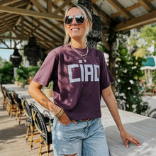 Load image into Gallery viewer, Ciao Relaxed Boxy Tee
