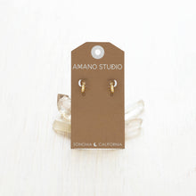 Load image into Gallery viewer, Amano Studio - 10mm Huggie Hoops with Starburst
