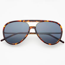 Load image into Gallery viewer, FREYRS Eyewear - Shay (NEW) Unisex Aviator Sunglasses : Tortoise / Solid Gray
