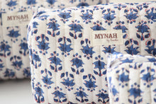 Load image into Gallery viewer, Blue Bonnet Floral Travel Bag
