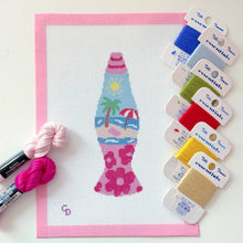 Load image into Gallery viewer, Summer Lava Lamp Needlepoint Canvas

