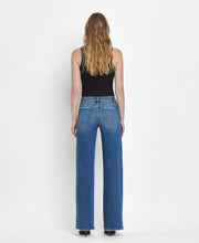 Load image into Gallery viewer, VERVET by FLYING MONKEY - MID RISE FULL LENGTH WIDE LEG JEANS T6613: SECURE / 25
