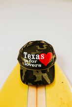Load image into Gallery viewer, Texas is for Lovers Trucker Hat
