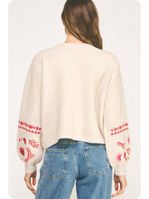 Load image into Gallery viewer, Embroidered Cardigan
