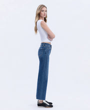 Load image into Gallery viewer, FLYING MONKEY - HIGH RISE TROUSER PRESS WIDE LEG JEANS F6327: RATIONAL / 24

