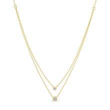 Load image into Gallery viewer, Double Layer Cz Necklace
