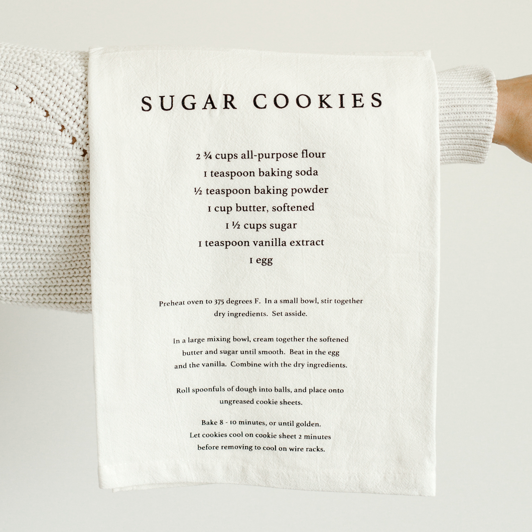 Sweet Water Decor - Sugar Cookies Hand Towel - Christmas Home Decor & Gifts