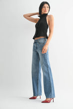 Load image into Gallery viewer, JBD - High Rise Full Length Straight Jean - MEDIUM DENIM - DP791: 31
