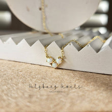 Load image into Gallery viewer, Triple Opal Necklace

