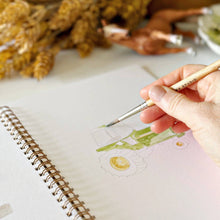 Load image into Gallery viewer, Farm watercolor workbook
