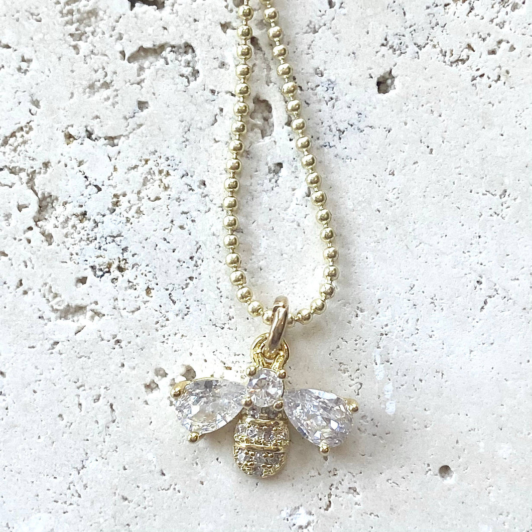 Bee Gold Neckalce