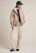 Load image into Gallery viewer, RAISONNEL - Cozy Fleece-Lined Zip &amp; Snap Jacket - RJ1201: BEIGE / S-M-L (3-2-1)
